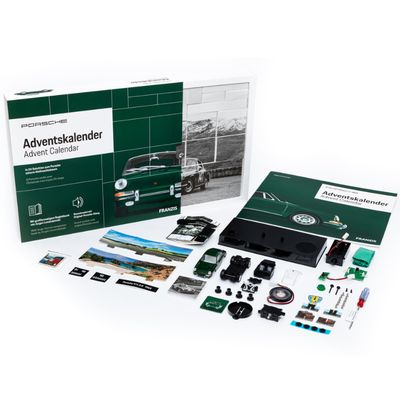 Advento kalendorius FRANZIS Porsche 911 airiška žalia