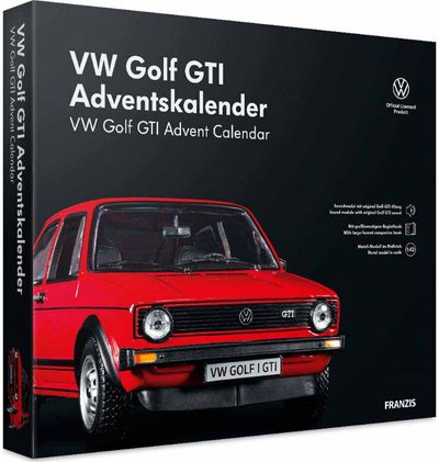 Advento kalendorius FRANZIS VW Golf GTI raudonas