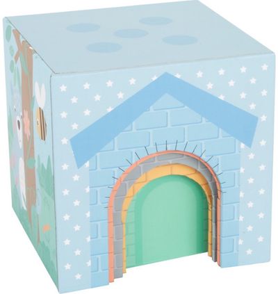 Kubelių bokštas SMALL FOOT Stacking Tower Pastel