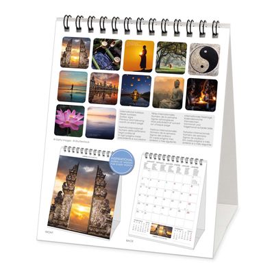 Stalinis kalendorius LEGAMI 2023 PEACE OFMIND 12X14,5