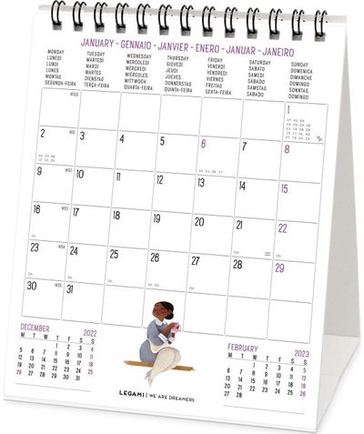 Stalinis kalendorius LEGAMI 2023 BOOK LOVER'S 12X14,5