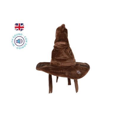 Pliušinė rūšiavimo skrybėlė su garsu HARRY POTTER 22 CM