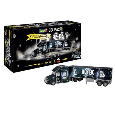 Advento kalendorius REVELL AC/DC Truck 3D puzzle