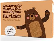 Lavinamosios daugkartinio naudojimo kortelės NUO TAŠKO IKI TAŠKO + žymeklių rink inys