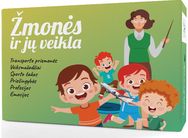 Lavinamųjų kortelių rinkinys ŽMONĖS IR JŲ VEIKLA