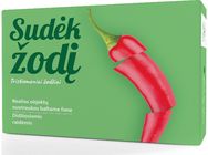 Lavinamųjų kortelių rinkinys SUDĖK ŽODĮ. TRISKIEMENIAI ŽODŽIAI