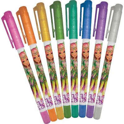 NEBULOUS STARS gelinių rašiklių rinkinys 8 vnt., asort., 11576