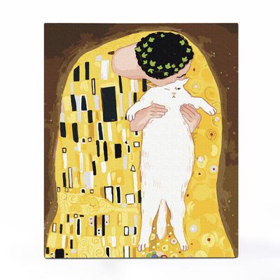 Tapyba pagal numerius ORNER x InnaRuda Kiss 40x50 cm