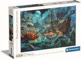 Dėlionė CLEMENTONI 6000 PIRATES BATTLE