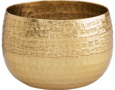 Vazonas FANNIK HALIKKO GOLD, 16 cm