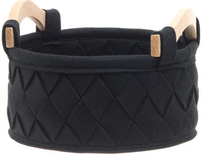 Veltinis krepšys FELT BLACK/GREY/WHITE, 31x31x13,įv.spalvos, 17,5 cm