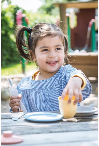 Žaislinis priešpiečių rinkinys DANTOY TINY BIO LUNCH SET 94 dalys