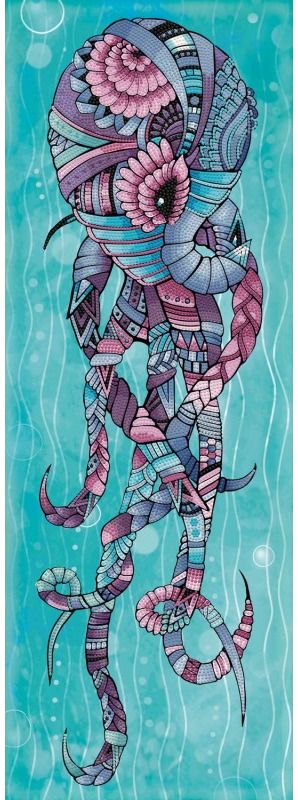 Deimantinė mozaika OCTOPUS DANCE 75x27