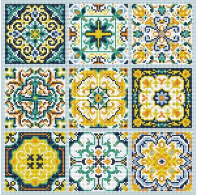 Deimantinė mozaika MESERISING TILE 42 x 42