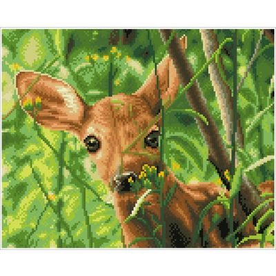 Deimantinė mozaika FOREST BABE 33x41