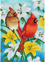 Deimantinė mozaika CARDINAL FAMILY 35x25