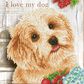 Deimantinė mozaika I LOVE MY DOG 30,50x30,5