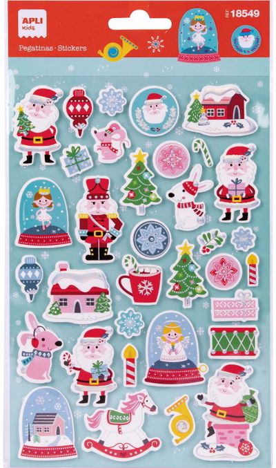 Lipdukų žaidimas APLI SNOWBALLS