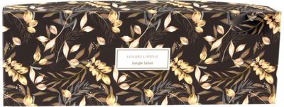 Žvakių rinkinys ISLAND/TROPICAL/JUNGLE, 6 cm, 4vnt.