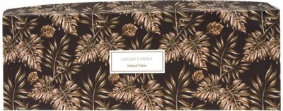 Žvakių rinkinys ISLAND/TROPICAL/JUNGLE, 6 cm, 4vnt.