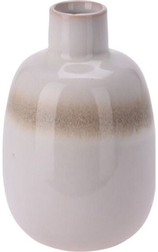 Porceliano vaza STRIPE CREAM/BLUE/GREY, įv. spalvos, 7,5x11,5 cm