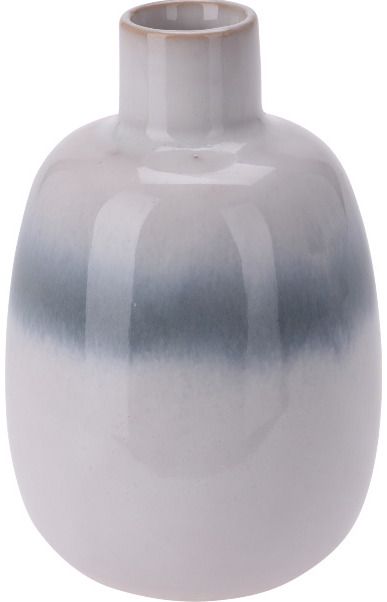 Porceliano vaza STRIPE CREAM/BLUE/GREY, įv. spalvos, 7,5x11,5 cm