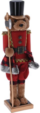 Kalėdinė dekoracija NUTCRACKER BEAR STANDING, 60 cm