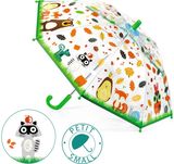 Vaikiškas skėtis Djeco FOREST ANIMALS, skaidrus