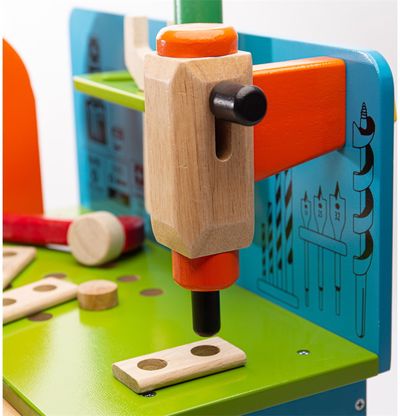 Medinis meistro stalažas su įrankiais BIGJIG Powertools Workbench