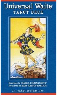 Taro kortos UNIVERSAL WAITE TAROT DECK (EN)