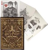 Žaidimo kortos HARRY POTTER DECK YELLOW (HUFFLEPUFF)