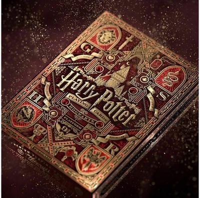 Žaidimo kortos HARRY POTTER DECK - RED (GRYFFINDOR)