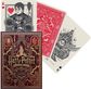 Žaidimo kortos HARRY POTTER DECK - RED (GRYFFINDOR)