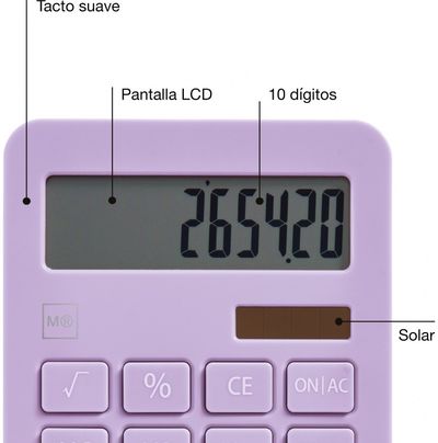 Skaičiuotuvas MR BELLA GARDEN, Mauve