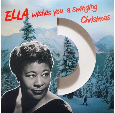 Vinilinė plokštelė Ella Fitzgerald: Ella Wishes You A Swinging Christmas LP Col oured Vinyl
