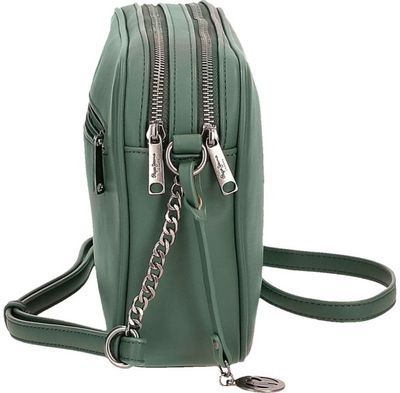 Rankinė su dirželiu Pepe Jeans MABEL, Green, 2 skyrių