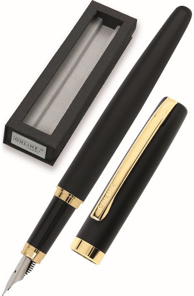 Plunksnakotis ELEGANZA CLASSIC dėžutėje, M, Black