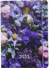 Darbo knyga eko odos minkštu viršeliu A6 2023 NAKTIES PIEVA (savaitė puslapyje)