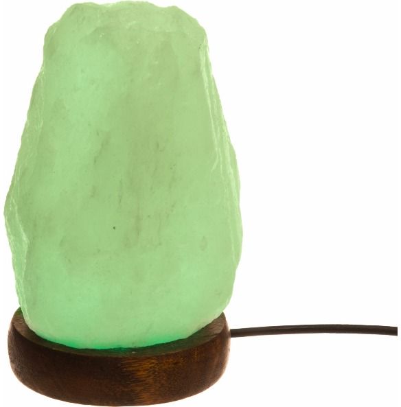 Stalinė lempa SALT CRYSTAL COLOR su LED, 12,5 cm | Pegasas