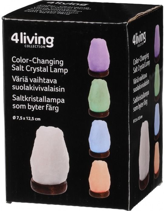 ルミナベッラMessalina SO4 peodant　chrome Stalinė lempa SALT CRYSTAL COLOR su LED, 12,5 cm | Pegasas