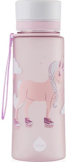 Plastikinė gertuvė EQUA Unicorn, 600 ml
