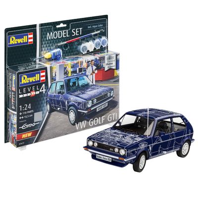Modeliavimo rinkinys REVELL VW Golf GTI "Builders Choice"