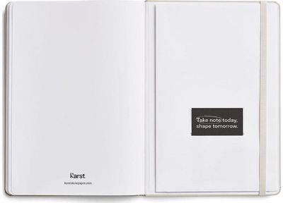 Užrašinė Hard Karst EUCALYPT, A5, akmens popierius, 144 psl.