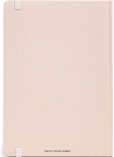 Užrašinė Hard Karst PEONY, A5, akmens popierius, 144 psl., linijomis