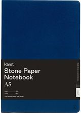 Užrašinė Soft Karst NAVY, A5, akmens popierius, 144 psl., linijomis