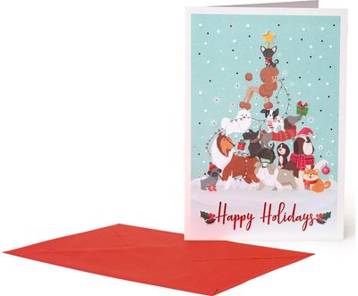 Atvirukas DOGS, 11x17 cm