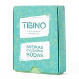 Nutrinamų kortelių rinkinys TIBINO Sveikas gyvenimo būdas