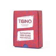 Nutrinamų kortelių rinkinys TIBINO Sutaupyk 1000 eurų per metus