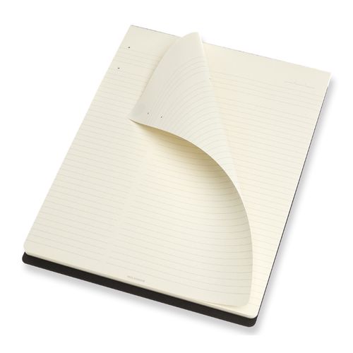 Bloknotas Moleskine PRO PAD, 28x22 cm, 96 l., Black Pegasas