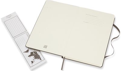Užrašinė Moleskine HARD CLASSIC, 13x21 cm, 240 psl., linijomis, Brown